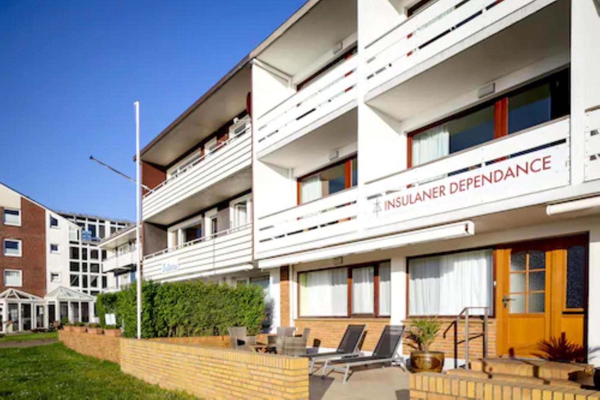 Hotel Insulaner Dependance Heligoland Exterior foto